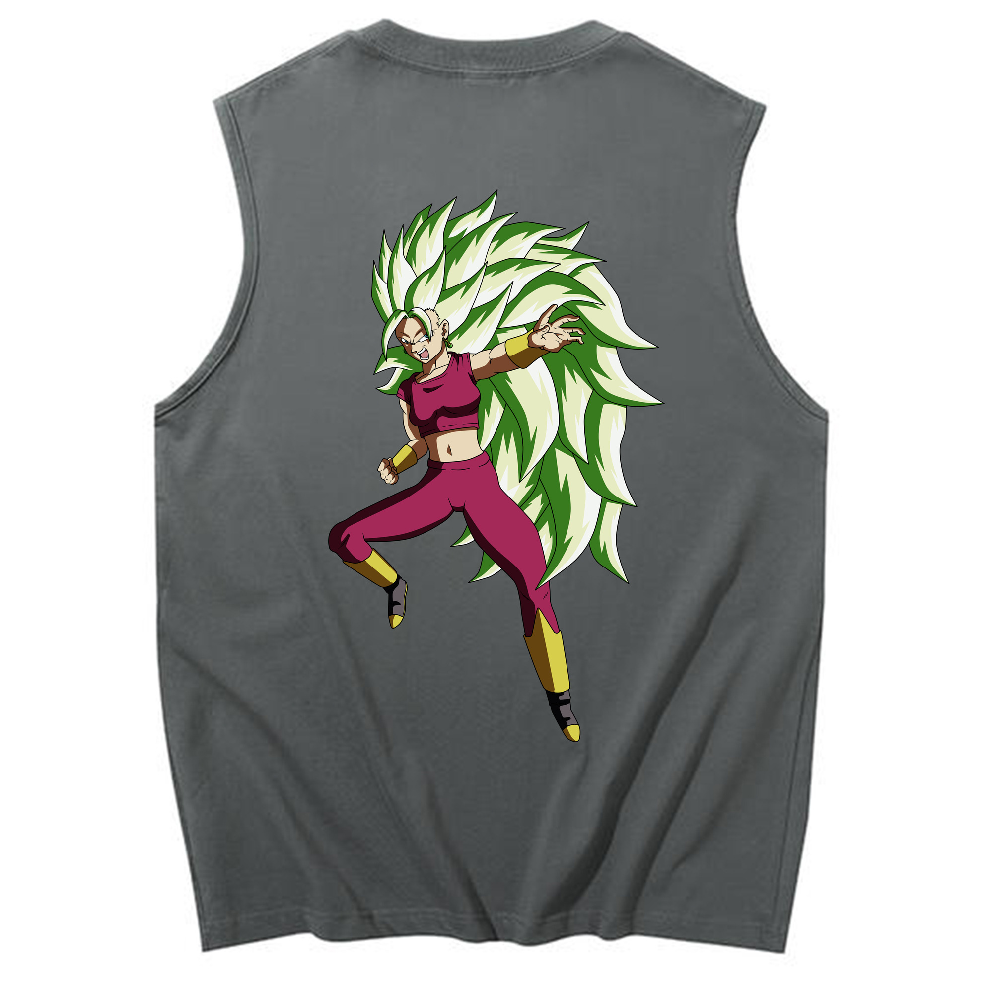 （画像用） ドラゴンボール DRAGON BALL コットン100％タンクトップ（背面プリント）